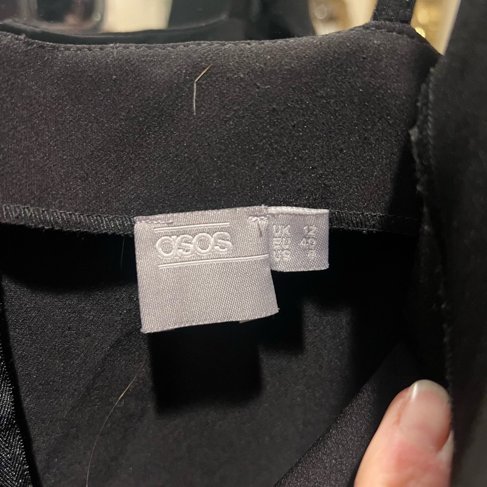 ASOS Classic Black Jumpsuit - Picture 3 of 3